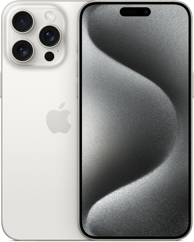 Apple iPhone 15 Pro, 512 ГБ, "титановый белый"