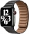 Ремешок Apple Watch 40mm Black Leather Link Small (MY9A2ZM/A), черный