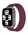 Ремешок VLP нейлоновый плетеный для Apple Watch 42/44/45mm (S/M) 2шт., марсала