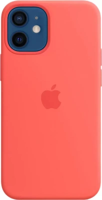 Чехол IMagSafe Silicone Case для iPhone 12 mini (MHKP3ZE/A), розовый цитрус
