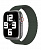 Ремешок VLP нейлоновый плетеный для Apple Watch 42/44/45mm (S/M) 2шт., темно-зеленый