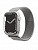 Ремешок «vlp» из нержавеющей стали сетчатый для Apple Watch 424445, серебристый 1
